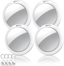 Bluetooth Tracker Tags - 4 Pack, Item Finder Compatible with Apple Find My, Key