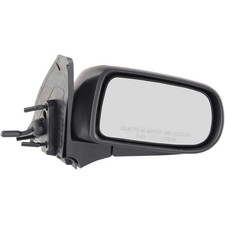 Manual Remote Mirror For 1999-2003 Mazda Protege Right Manual Folding Black