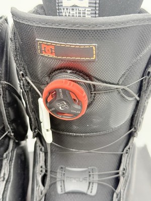 DC MORA 2015 Dual Boa Snowboard Boots, Black/RED, WOMENS size 6