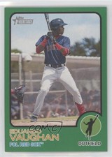 2022 Topps Heritage Minor League Edition Green Border 58/75 Eduardo Vaughan 0q1p