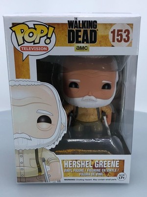 Funko POP! Television The Walking Dead Hershel Greene #153 Vinyl Figure DAMAGED
