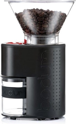 Molinillo de café eléctrico con rebabas cónicas Bistro - 12 ajustes de molienda y temporizador - Imagen 3 de 8