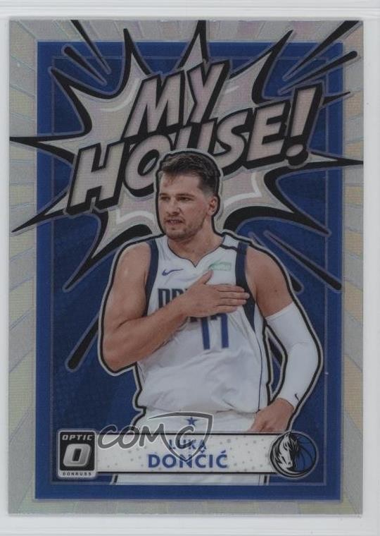 2020-21 Panini Donruss Optic My House! Holo Prizm Luka Doncic Dončić #13 0ti4