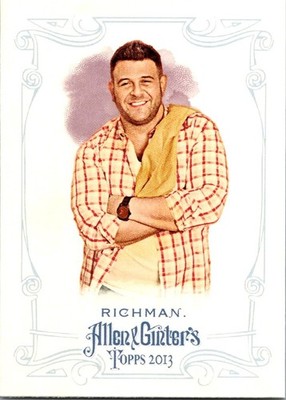 2013 ADAM RICHMAN TOPPS ALLEN AND GINTER #119 CARD MAN VS FOOD PRO MOVES