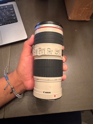 Canon EF 70-200mm f/4 Telephoto Lens - FOR PARTS or YOU REPAIR ON YOUR OWN