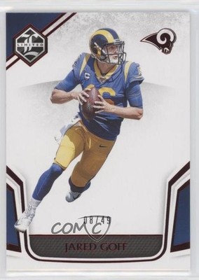 2019 Panini Limited Ruby Spotlight 8/49 Jared Goff #90 2u3