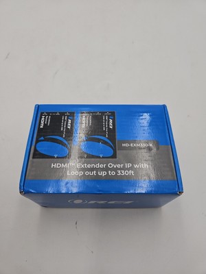 1080p  HDMI  Extender (Over IP, Loop, IR) - 500ft (cat6)-HD-EXM330-K