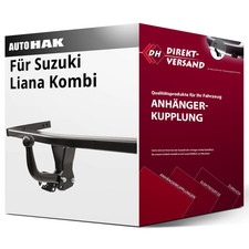 Für Suzuki Liana Kombi Typ ER (Auto Hak) Anhängerkupplung starr neu