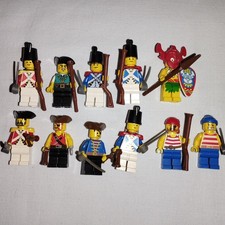 Lego castle Pirate Garde Bateau Loup Wolf Vintage Figurines Minifig