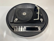 Electrohome Round Record Player Turntable AM FM Radio for Parts, Not Working