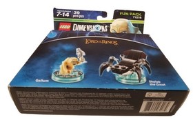Lego Dimensions Smeagol Gollum Shelob Spider Fun Pack No 71218  Sealed Read