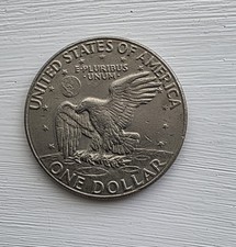 1978 USA One Dollar Liberty Eagle Coin Eisenhower