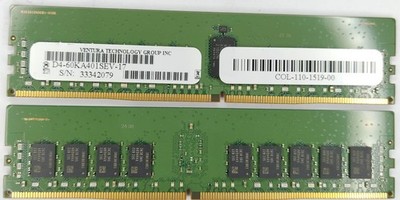 16GB 2x 8GB VENTURA DDR4 2133MHz PC4-2133P-R REGISTERED SERVER RAM Arbeitsspeicher