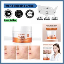 Fragrance-Free Cystic Acne Treatment Cream for Fast Clearing  Hydration - 100g