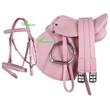 Light weight All Purpose Synthetic jumping English Horse Saddle Set Seat Size