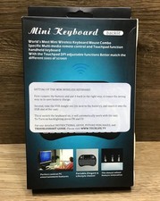 Mini Portable Wireless Keyboard Backlit Mouse Combo Xbox 360 PS3 PCs Smart TVs