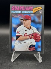 2026 Topps Heritage Dark Gray Border #242 Parker Messick (RC)