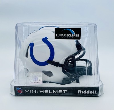 Indianapolis Colts 2021 Lunar Eclipse Alternate NFL Riddell Mini Helmet