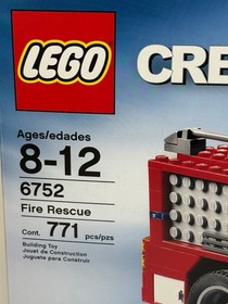 LEGO 6752 Creator Fire Rescue 3 in 1 Firefighter Brand New Factory Sealed