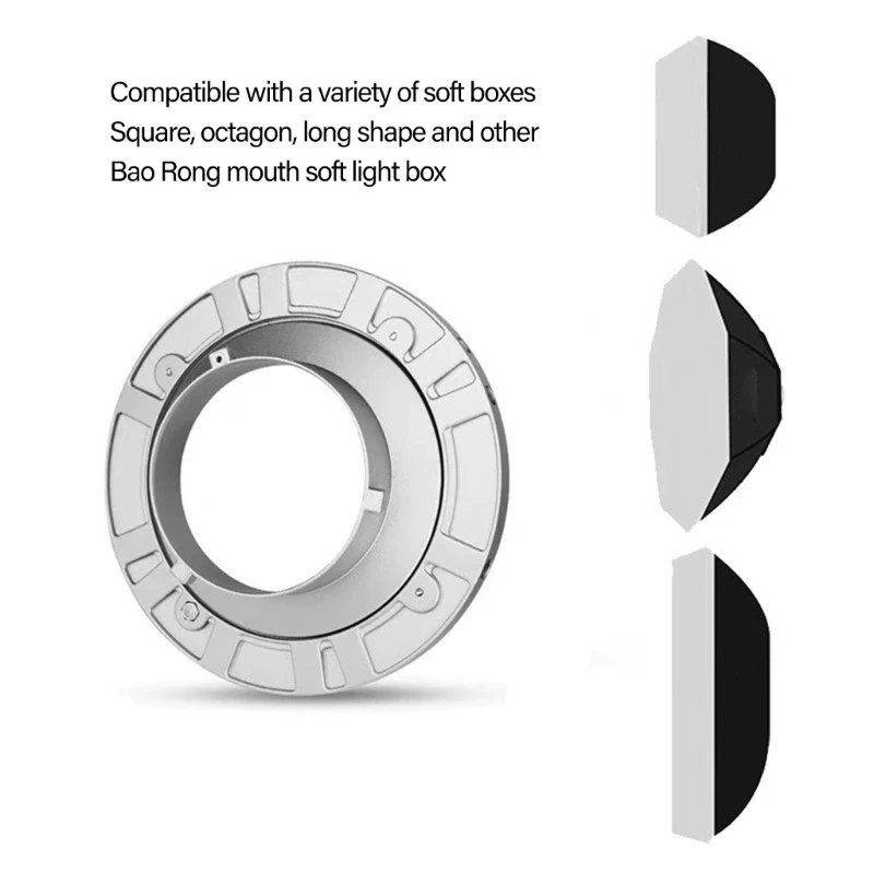 Bowen Mount Softbox Speed Rings Adapter Speedring Mount For Photography - Image 2 of 4