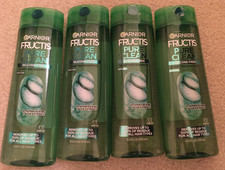 (4-Pk) Garnier Fructis Pure Clean Silicone-Fr...