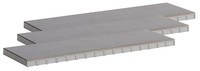 Noch H0 66010 - Universal-Bahnsteig, 3Er-Set