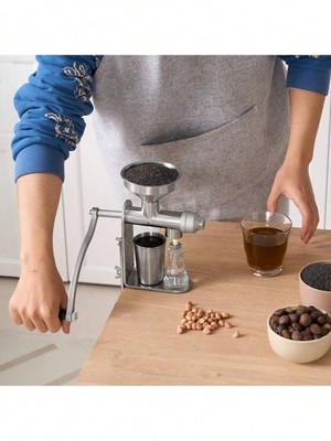Manual Oil Press Machine Stainless Steel Extractor Expeller for Peanut Sesame