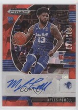 Myles Powell Prizm 2020/21 Prizm Red Ice Auto