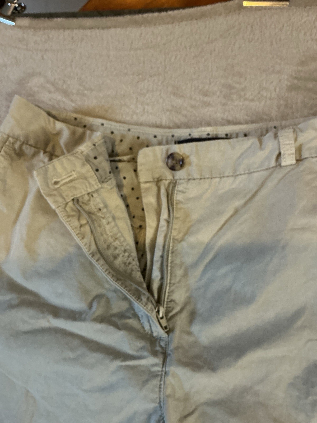 Marks And Spencer M&S Ladies Trousers Chinos Beige Size 10 image 2