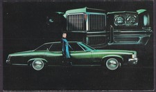 1972 Pontiac Grand Ville 4-door Hardtop Dealer Postcard
