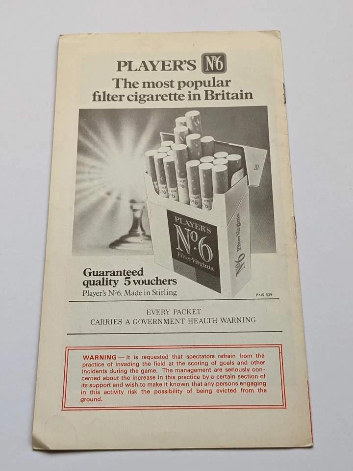 Stirling Albion v Queen of the South Scottish Football Programme 1973 - Image 2 of 4