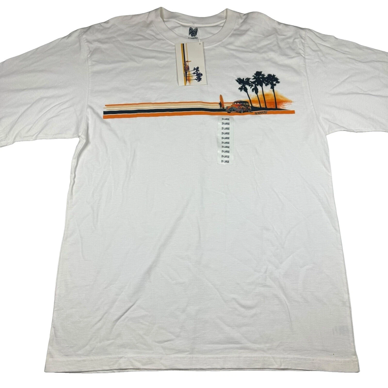 Speedo camisetas de algodón para hombres