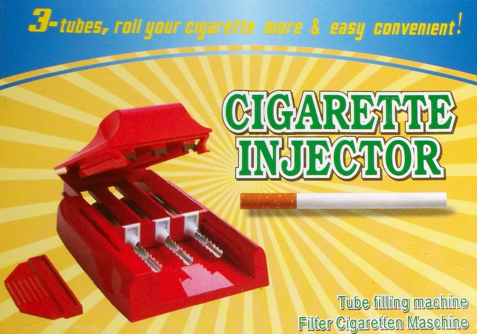 3er Zigarettenstopfmaschine Stopfmaschine Zigarettenstopfer Stopfer Tabak Hülsen - Bild 4 von 4