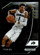 2020-21 Panini Prizm Draft Picks Tyler Bey Rookie Colorado Buffaloes #75