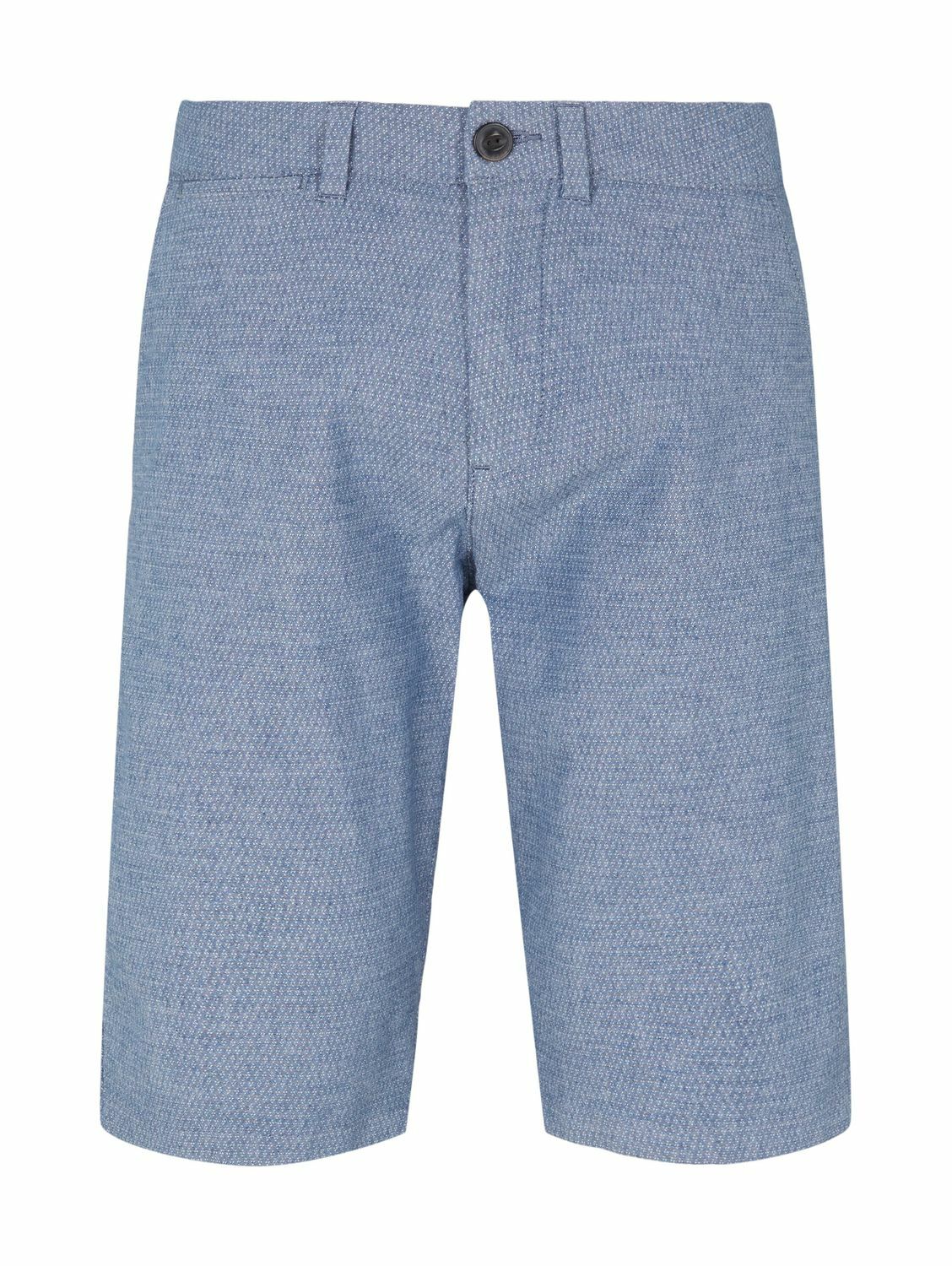 Короткие СТРУКТУРИРОВАННЫЕ бермуды Tom Tailor Herren Blau Grau W29-W36 Стрейч Baumwolle