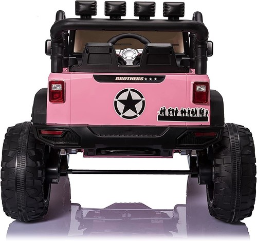 Electric 24V Kids Ride on Truck Car Vehicle Toys w/Remote Control 2Seat AUX Port - Picture 11 of 67