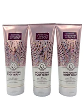 Bath & Body Works LOT of 3 Tubes A Thousand Wishes Moisturizing Body Wash 10 oz