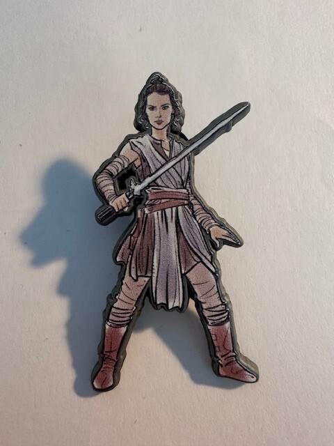 Disney Parks Star Wars Galaxy’s Edge Rey Lightsaber Pin (D5)