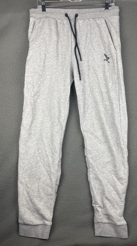 Pantalones de chándal Adidas para hombre medianos M grises deportivos mezcla de lujo bolsillos con cremallera pantalones deportivos - Imagen 2 de 17
