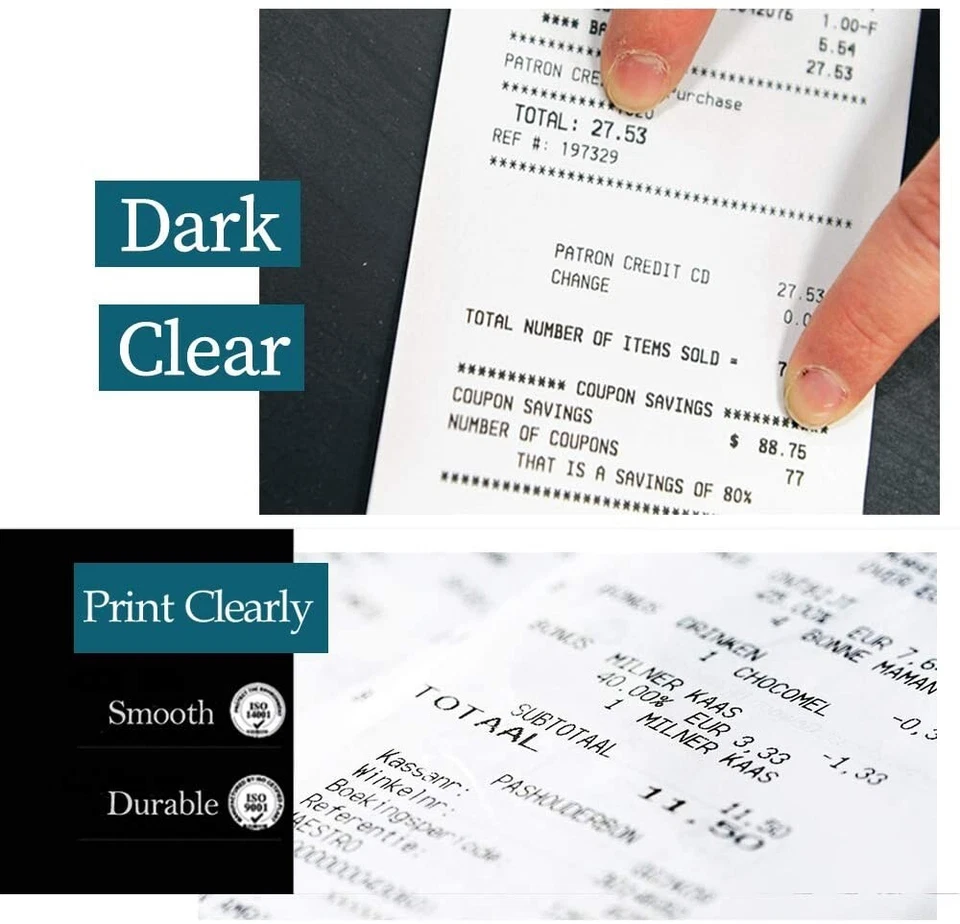 6 Pack Oki 52104001 Microline 320 Seamless Turbo Black Ribbon Compatible - Image 4 of 4