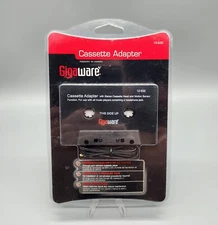 Gigaware Car Audio Cassette Adapter - Vehicle Audio Auxiliary 3.5mm Adapter