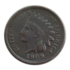 ~~~Hot！1909-S Indian Head Penny Extremely Fine ----1pcs