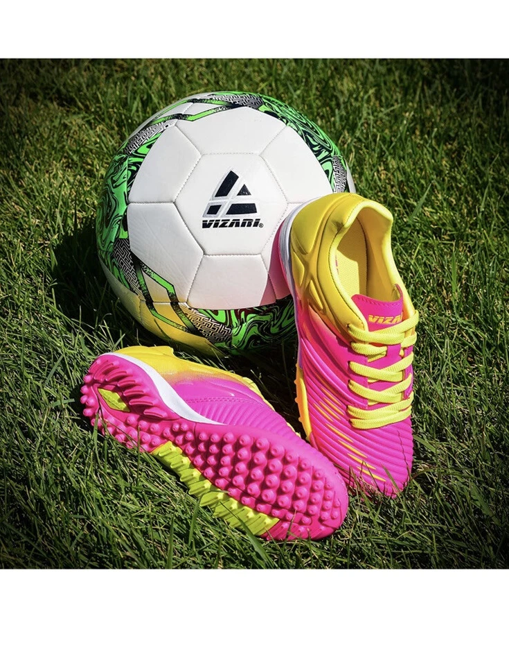 Vizari Kids Liga TF Turf | Indoor Outdoor |Soccer Shoes | Boys and Girls (Pin... - Image 4 of 4