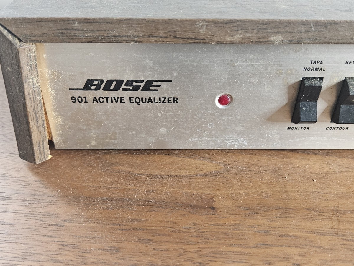 Bose 901 Series II classic PAIR SPEAKERS & Equalizer working Bose 901 Series II classic PAIR SPEAKERS & Equalizer working