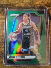 2024 Panini WNBA Prizm Moriah Jefferson Green Holo Prizm #131 Chicago Sky