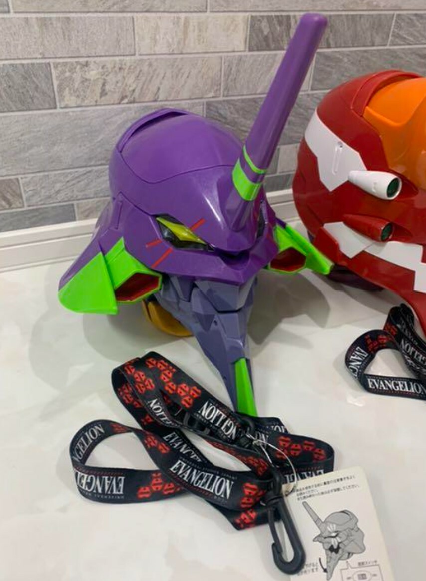 その他 USJ POPCORN BUCKET EVANGELION UNIT 01&02 Evangelion Eva Unit 01 & 02 Popcorn Bucket USJ Limited