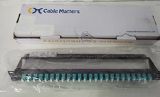 CABLE MATTERS  1U 19" 48 FIBERS LC to LC OM3/0M4  120033-AQA
