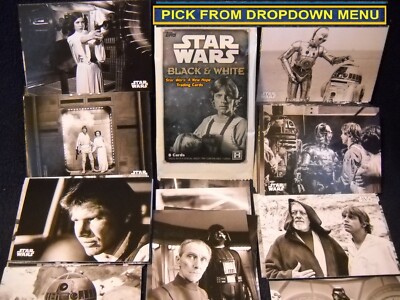 2018 Star Wars: A New Hope Black & White Base Trading Cards YOU-Pick-1