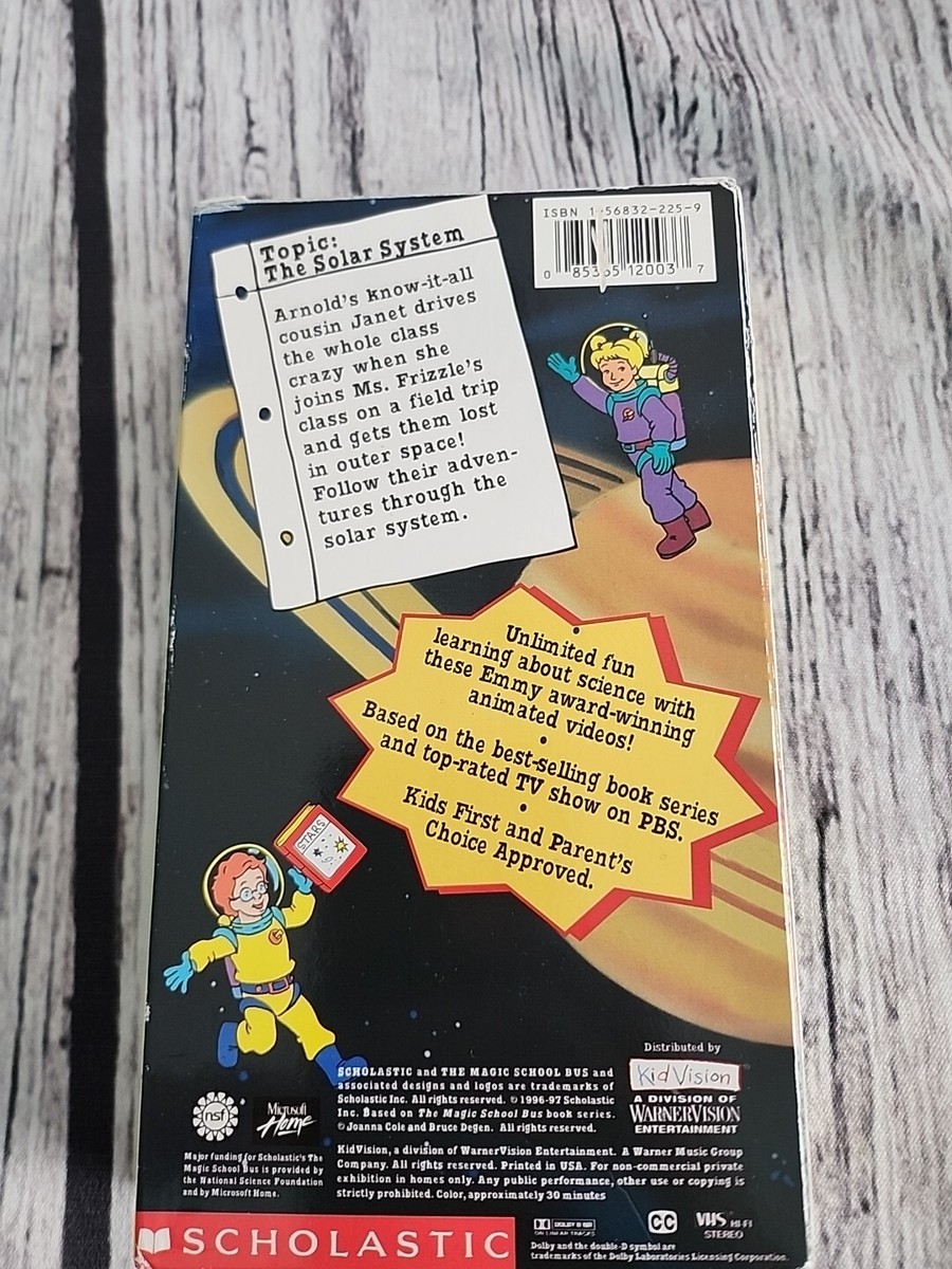 Magic School Bus, The - Gets Lost in Space (VHS, 1995) 85365120037
