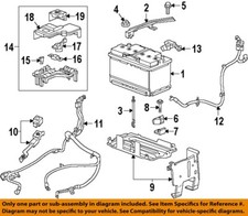 GM OEM 16-25 Acadia Electrical Battery-Sensor 13545954